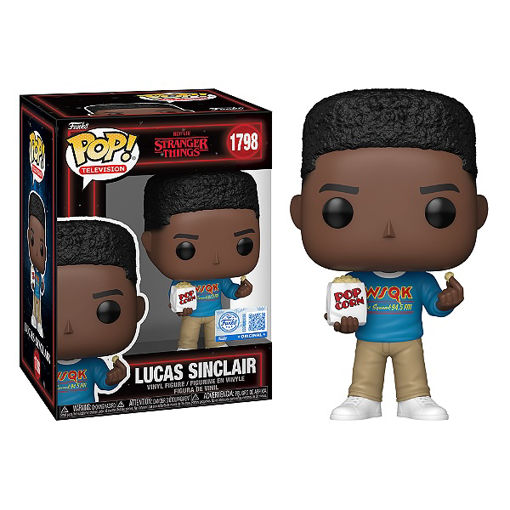 Picture of FUNKO POP! 1798 STRANGER THINGS LUCAS SINCLAIR EXCLUSIVE